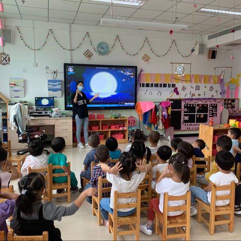 【怀北幼班级活动】传统佳节中秋到  别看我小乐淘淘