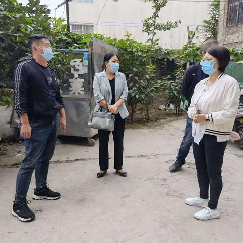 三门峡市绿化工程管理处开展结对共建  助力文明城市创建系列活动