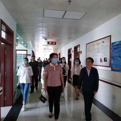 县政协副主席贾金花一行到壶关县中医院调研中医药及新冠肺炎疫情防控工作
