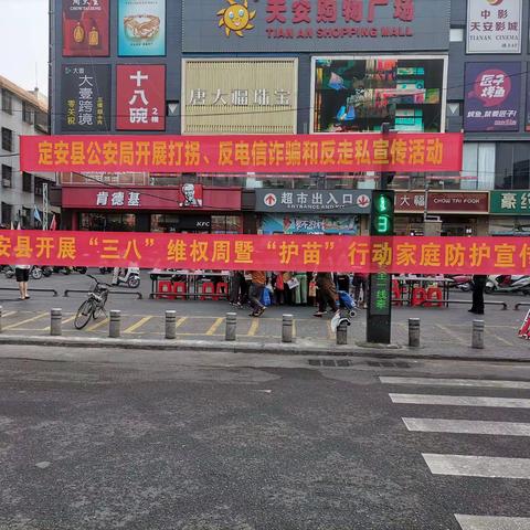 “护苗”家庭防护专项行动｜定安县妇联开展“三八”维权周暨“护苗”行动家庭防护宣传活动