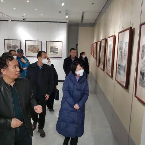 临泽县“贯彻二十大·同心颂党恩” 名家美术写生精品邀请展（三）