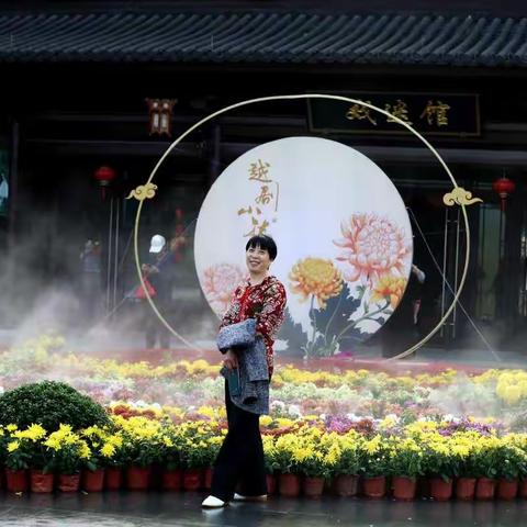 越剧小镇菊花展