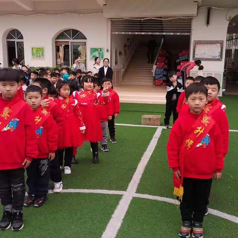 国旗国旗多美丽——育红幼儿园升旗仪式活动