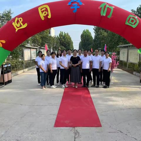 开学了，曹岗乡各中小学迎接孩子们回到校园