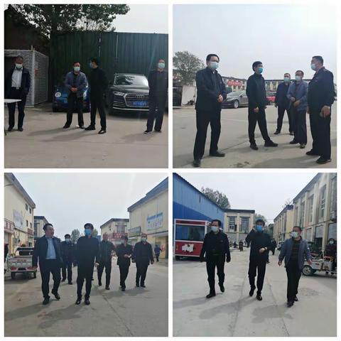 4月13日上午，区政协主席单翔到万泰农贸城现场调度文明城市创建和“三小车辆”治理工作