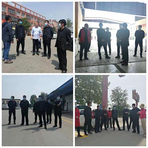 4月20日上午，区政协主席单翔到万泰农贸城现场调度文明城市创建和“三小车辆”治理工作