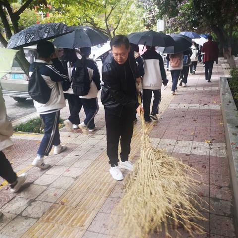 鄠邑区机关事务服务中心开展路长制工作