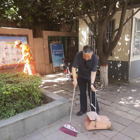 区机关事务服务中心开展路长制工作