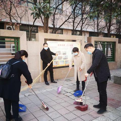 鄠邑区机关事务服务中心开展路长制工作