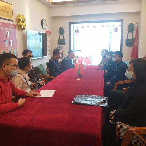 区民政局组织区级相关部门对养老机构安全生产情况进行检查