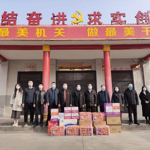 段家镇：暖心捐赠见真情，守望相助战疫情