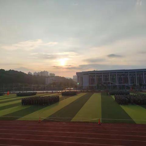 二十二连军训的第十天