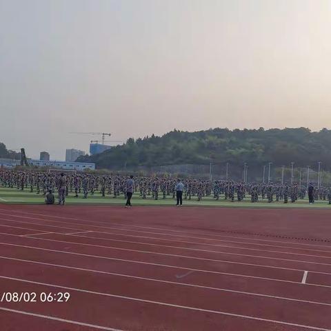 二十二连军训的第十一天