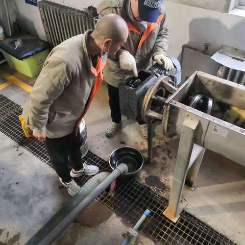 回用水车间维修日记