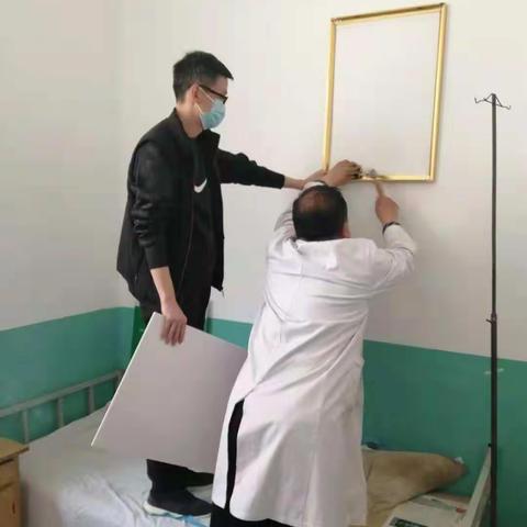 南高乡卫生院为辖区村卫生室统一制作安装制度牌