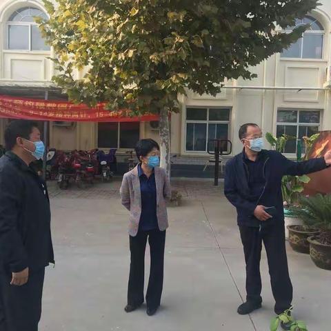 韩区长深入一线指导我辖区卫生健康工作