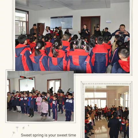 大手拉小手 ， 警民一家暖冬行 ━━齐悦实验小学2019级6班