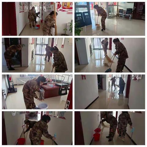 五师八十一团园艺一连的志愿者