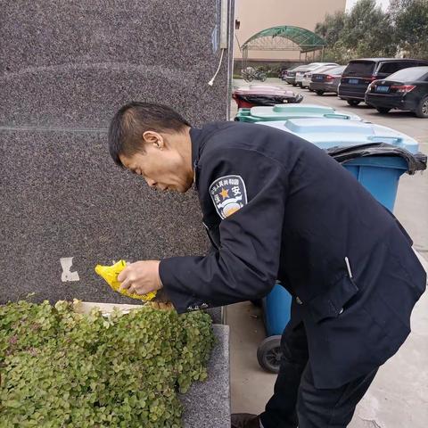 高陵区财政局开展环境卫生大清扫活动