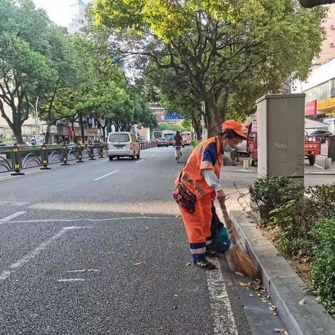 伍家城管系统文明典范城市创建工作日报（8月19日）