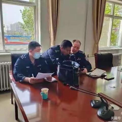 市局督察支队对高新区公安分局宋营派出所反电信诈骗宣传工作落实情况进行检查