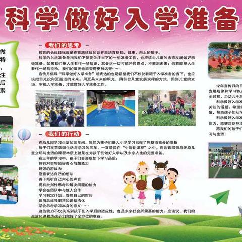 伶俐新天地幼儿园2019年学前教育宣传月“科学做好入学准备”致家长的一封信