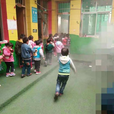 水东幼儿园消防演练