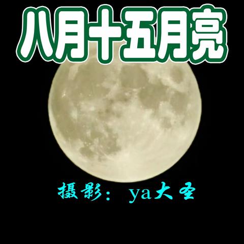 中秋月圆