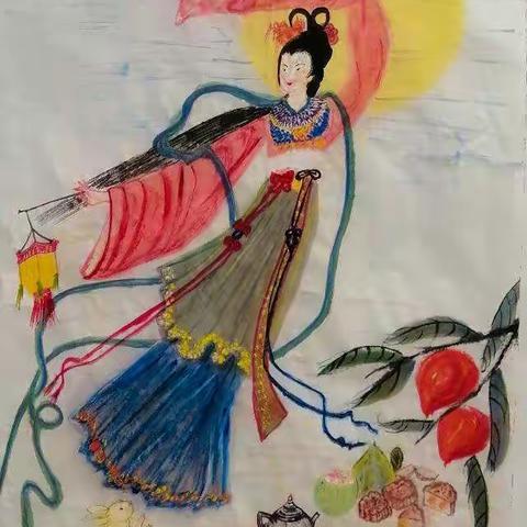 蒙娜士华人协会书画组学员中秋作品庆中秋