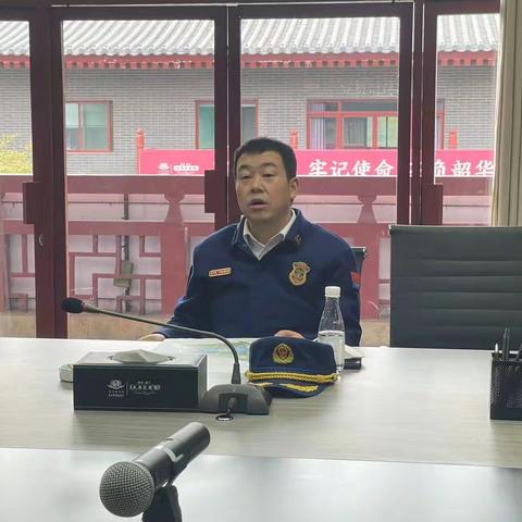 范江湖副支队长深入大唐芙蓉园就元宵节活动召开执勤安保现场会