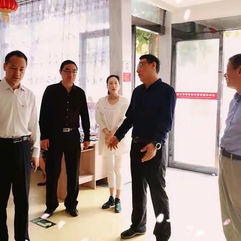 区委常委、组织部长申健民到西关办事处督导创文工作