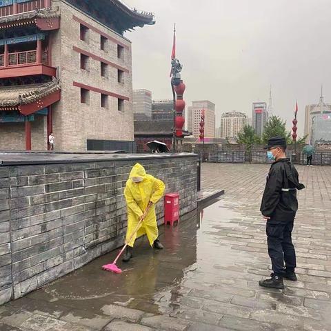 暴雨中的“1+N”文保巡查体系