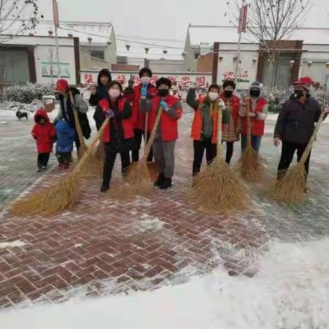 大雪纷飞，人间有爱——孤树娘子军不畏疫情，志愿奉献