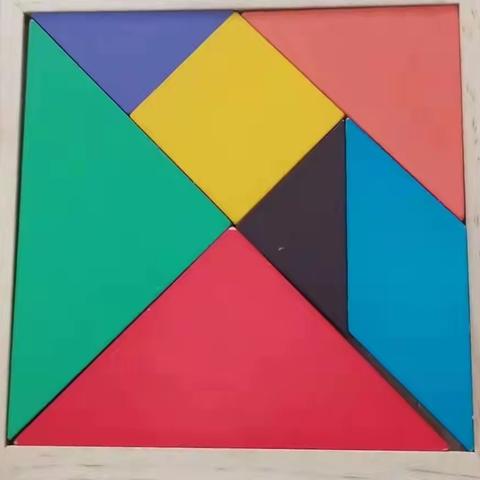 【七巧板】看我七十二变——谷亭街道中心小学一年级周末实践作业