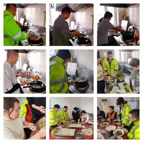 【德惠分公司】秀厨艺 迎佳节--菜园子收费站开展厨艺大比拼活动