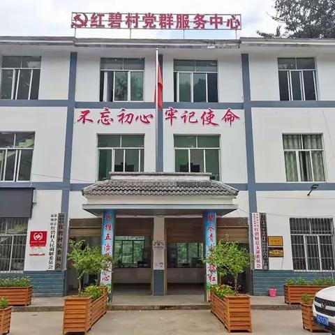 庙坝镇红碧村组织学习——《中国共产党简史》
