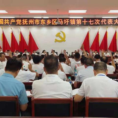 中国共产党抚州市东乡区马圩镇第十七次代表大会