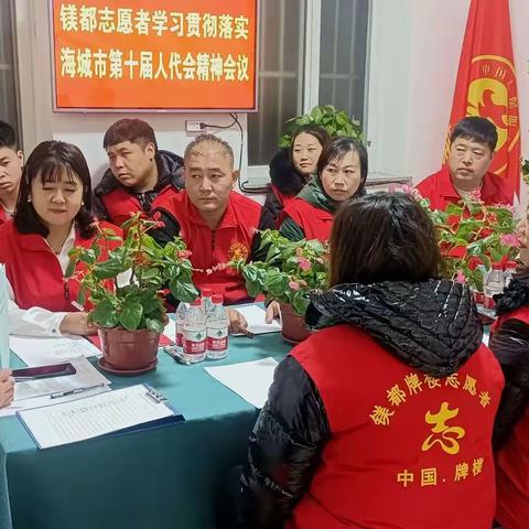 镁都志愿者：学习贯彻落实海城市人代会精神———乘势而上、再扬风帆