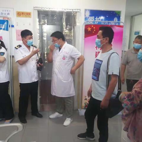 对泉东社区服务中心狂犬病暴露处置门诊进行初步验收暨晏家屯中心卫生院进行督导