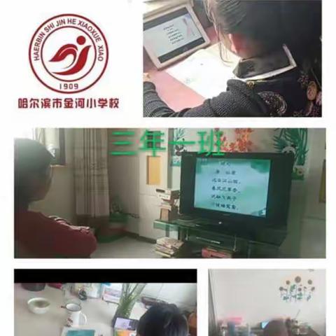 停课不停学，成长在路上——金河小学三年级学生线上交流纪实