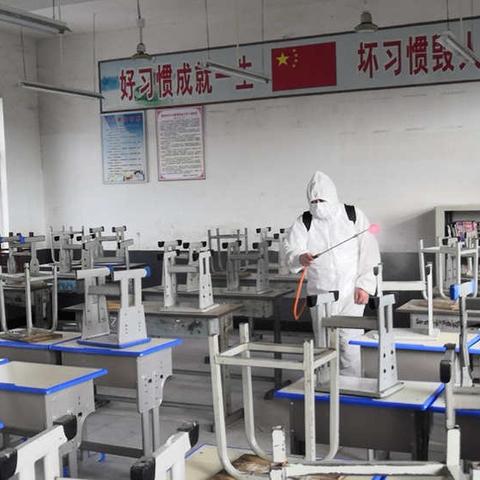 我们开学啦——李集乡中心完小开学第一天