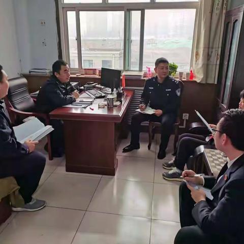 矿区公安分局与矿区人民检察院召开工作联席会议