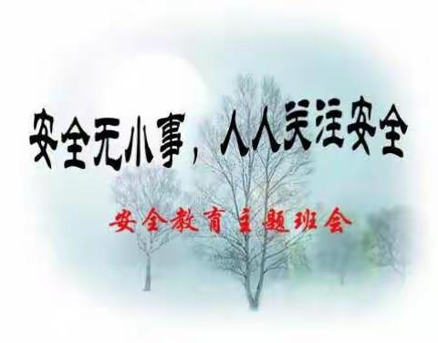 强化安全意识，提升安全素养                           ——杨岐乡石源小学开展安全教育周活动