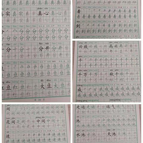 五塔寺东街小学一年级三班左祐第六周作业