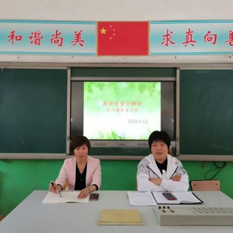 南关小学期中测试质量分析会