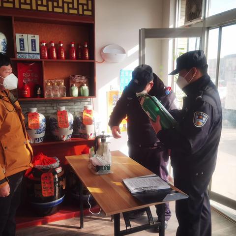 公安阎良分局振兴派出所在辖区开展消防安全检查