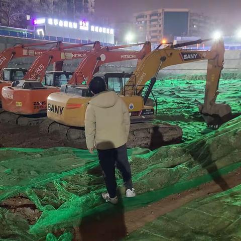 生态环境碑林分局突击检查辖区非道路移动机械