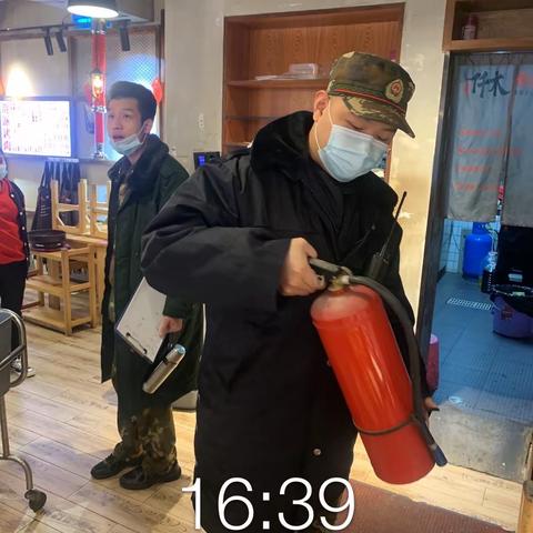一区15-26栋三小场所消防设备检查