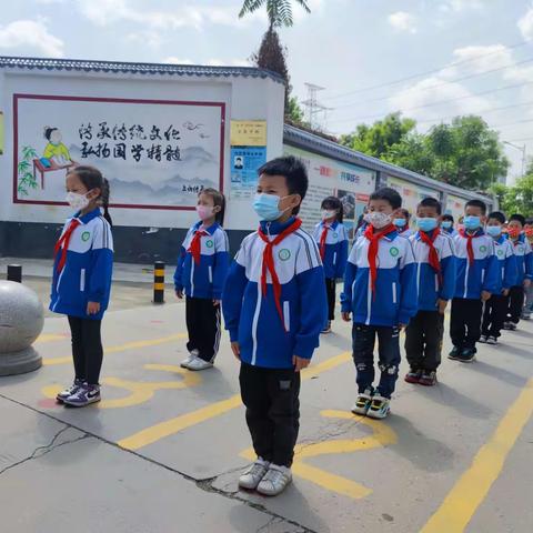 【灞桥教育】“疫”起演练  一起守护——灞桥区官厅小学开展疫情防控演练