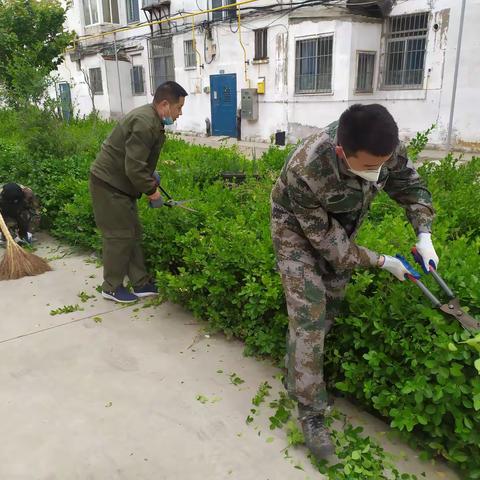 城东街道峨嵋新村社区靓丽星期六志愿活动4.30